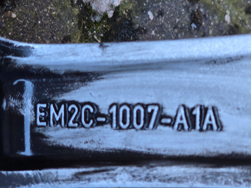 1x Alufelge 17 Zoll 7.5" 5x108 55ET Glanz Silber EM2C-1007-A1A Ford Mondeo FEL6541571769zg