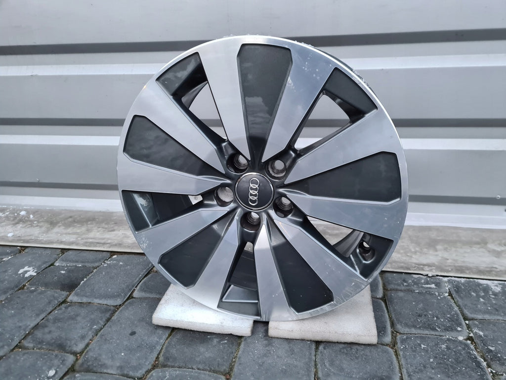 1x Alufelge 16 Zoll 6.5" 5x100 40ET Audi Rim Wheel