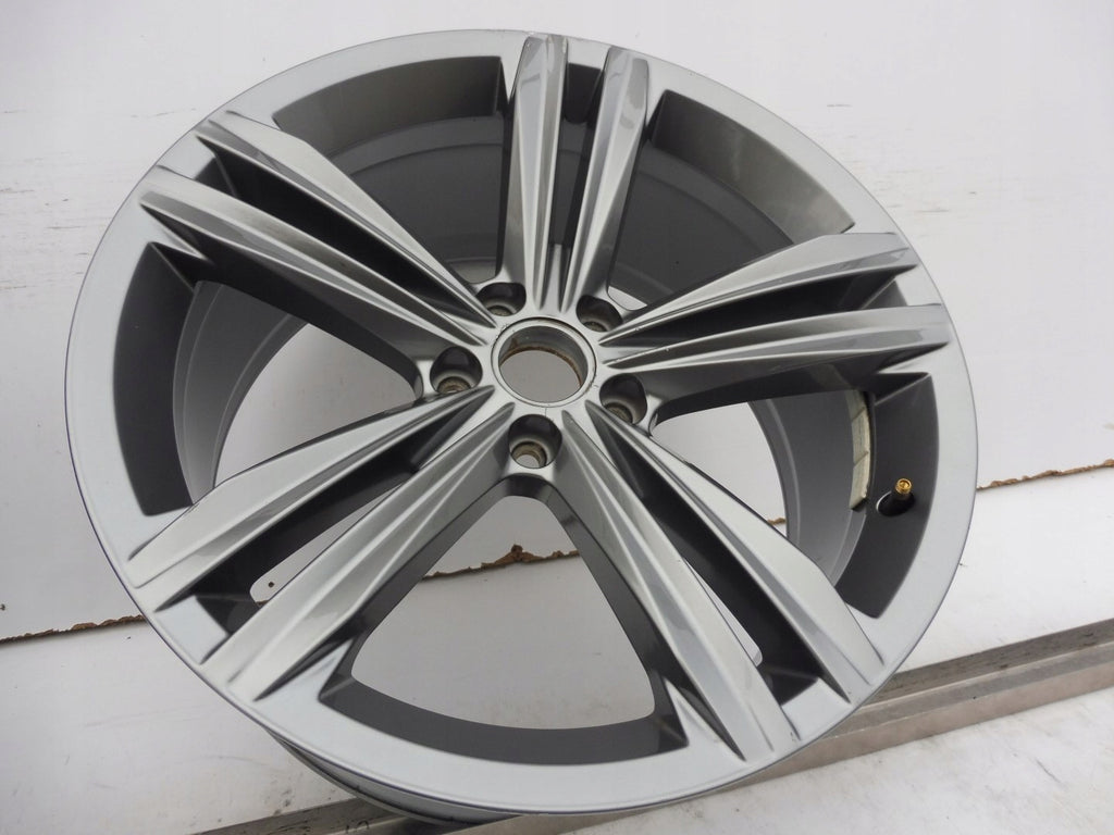 1x Alufelge 19 Zoll 8.5" 5x112 38ET Glanz Silber 5NN601025 Mg Tiguan Rim Wheel FEL2371890443xo
