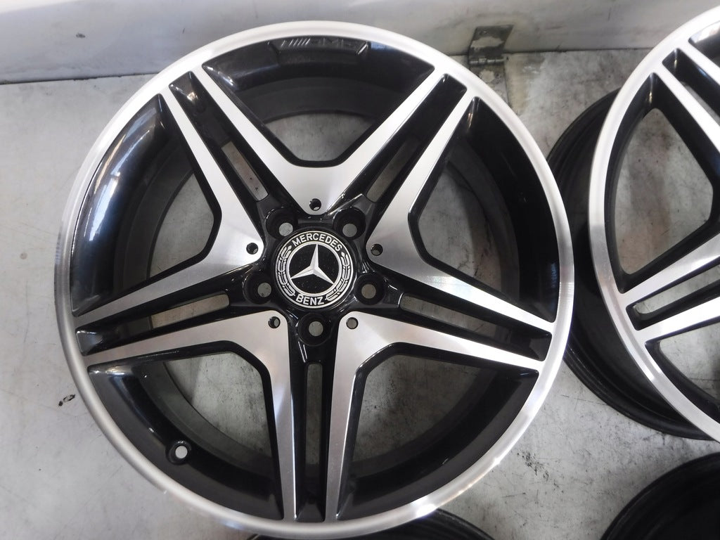 4x Alufelge 18 Zoll 7.5" 5x112 52ET A1764010302 Mercedes-Benz W176 Rim Wheel FEL4184226875bc