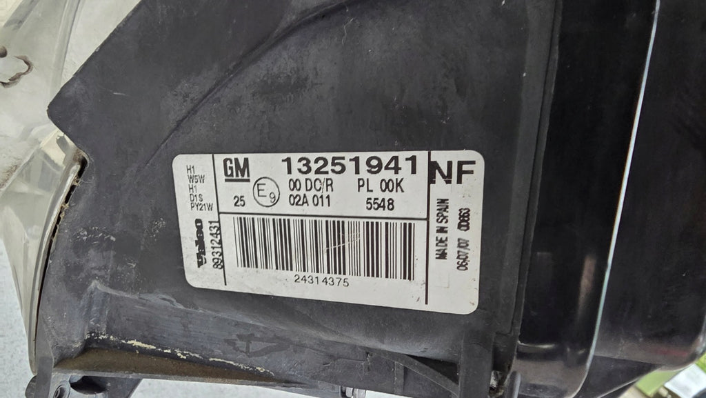 Frontscheinwerfer Opel Vectra C 13251941 Xenon Links Scheinwerfer Headlight SCH7323562886vr