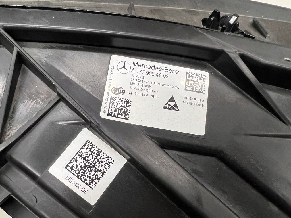 Frontscheinwerfer Mercedes-Benz W177 A1779064803 LED Rechts Headlight SCH3123112327jw