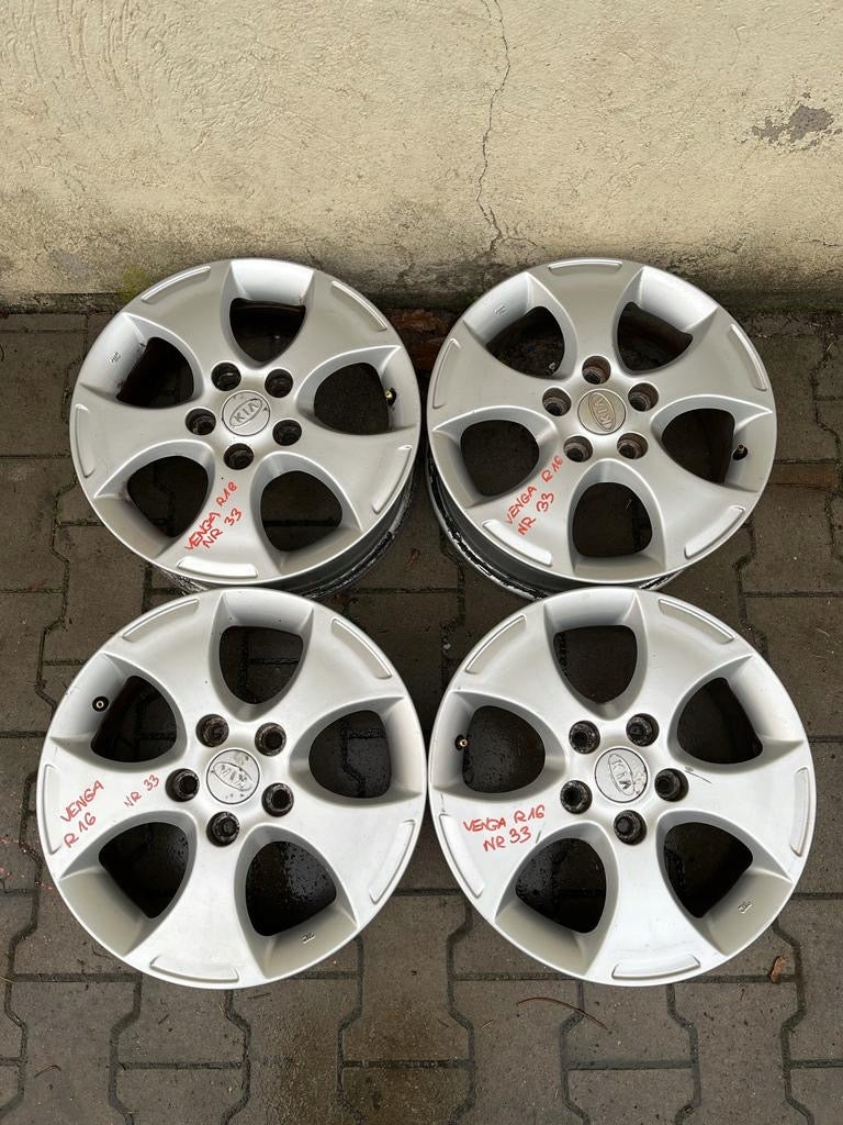4x Alufelge 16 Zoll 6.0" 5x114.3 529101P100 Hyundai Ix20 Rim Wheel FEL1884979786my