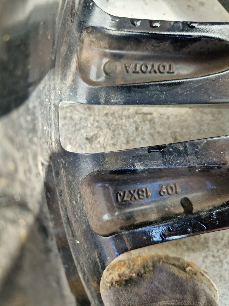 1x Alufelge 18 Zoll 7.0" 5x114.3 35ET Toyota Rim Wheel