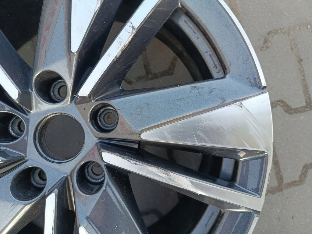1x Alufelge 17 Zoll 7.0" 5x112 45ET Glanz 57A601025 Skoda Karoq Rim Wheel FEL1411925902rr