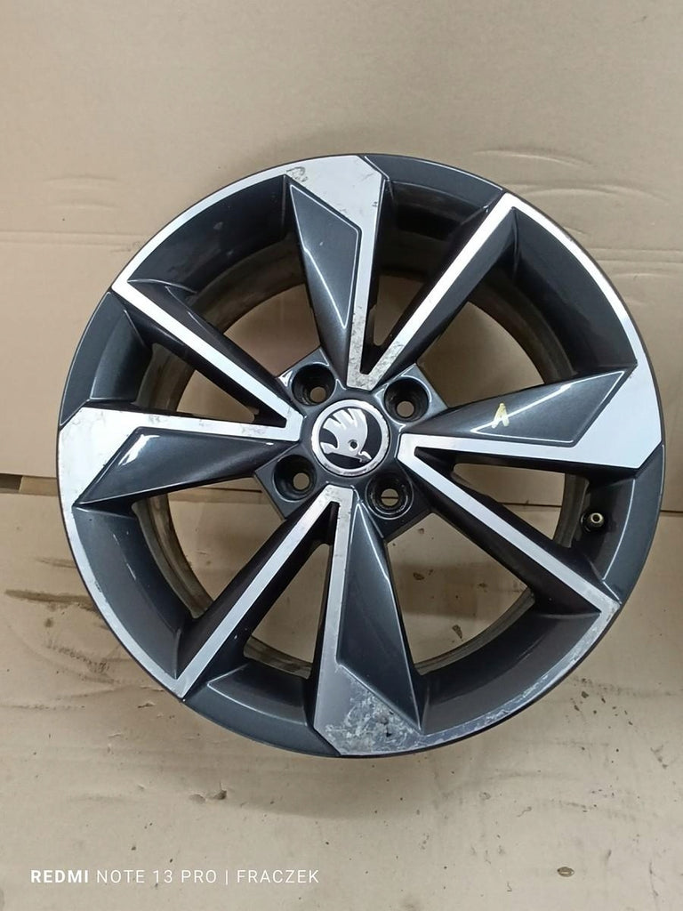 1x Alufelge 16 Zoll 6.0" 4x100 43ET 1ST601025J Alfa Romeo Citigo Rim Wheel FEL1184399246rt