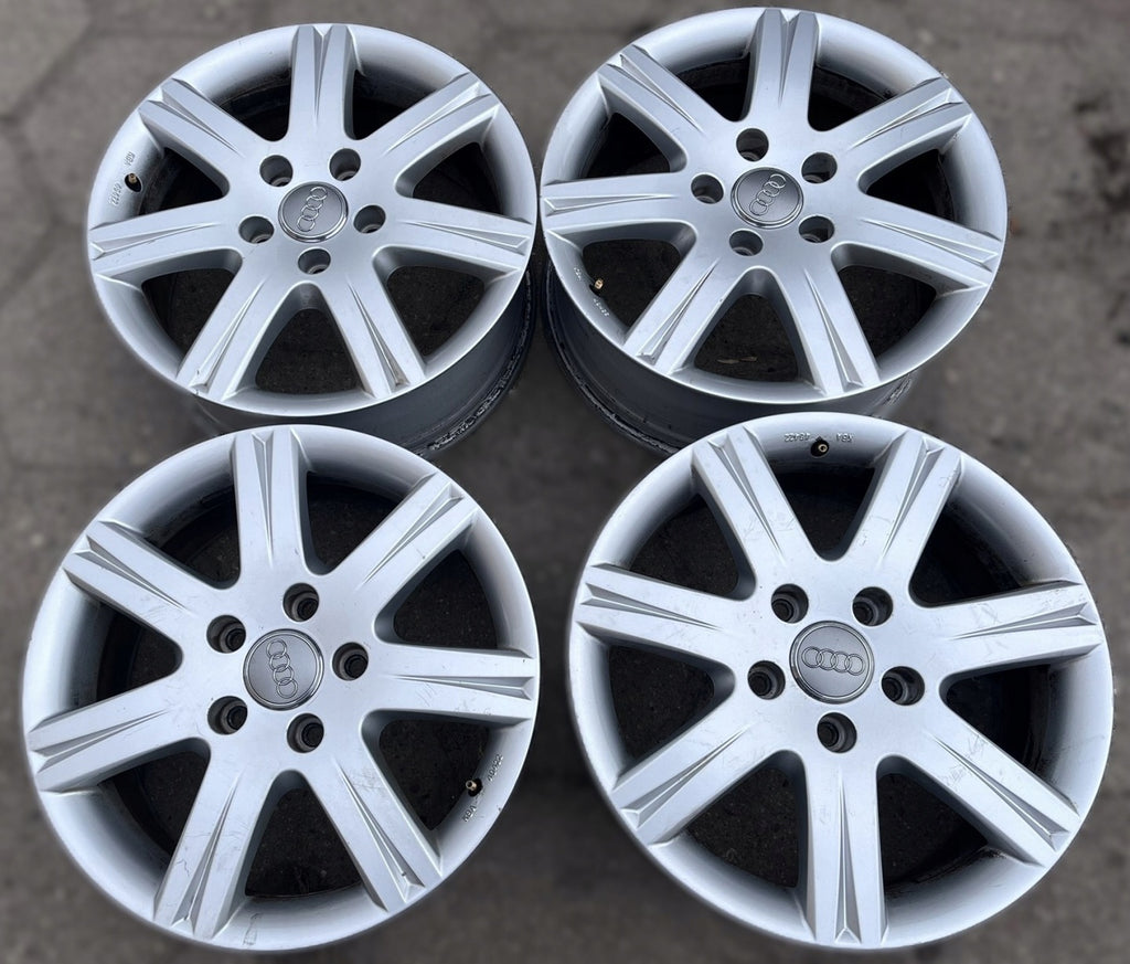 4x Alufelge 18 Zoll 7.5" 5x130 Audi Q7 Rim Wheel FEL3431881843sq