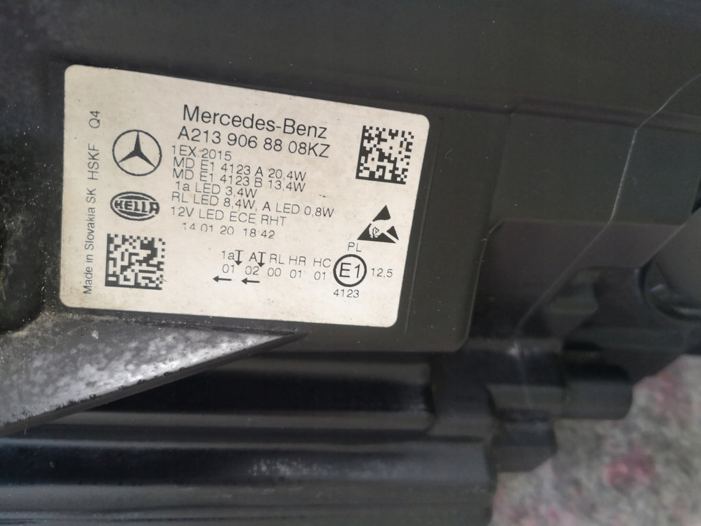 Frontscheinwerfer Mercedes-Benz W213 A2139068808 Rechts Scheinwerfer Headlight SCH2091368269xj