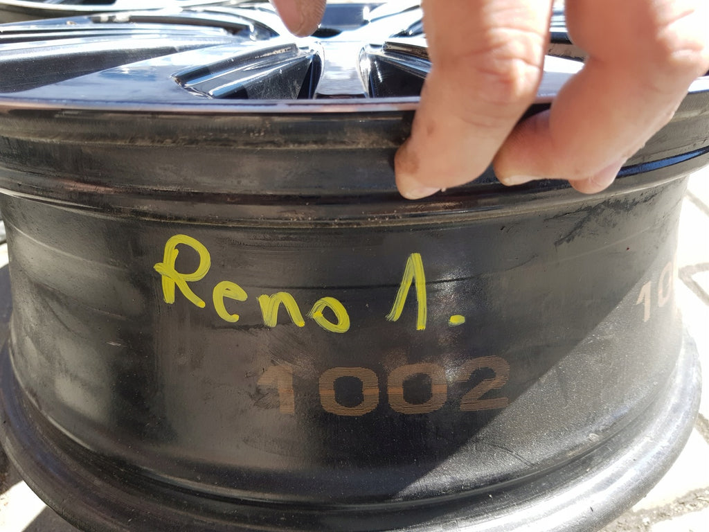 1x Alufelge 17 Zoll 7.0" 4x100 40ET Schwarz 403008893R Renault Captur Clio 1