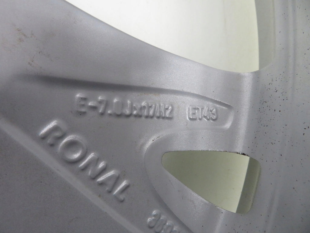 4x Alufelge 17 Zoll 7.0" 5x112 43ET Matt 8U0601025AM Audi Q3 Rim Wheel FEL1551675921cs