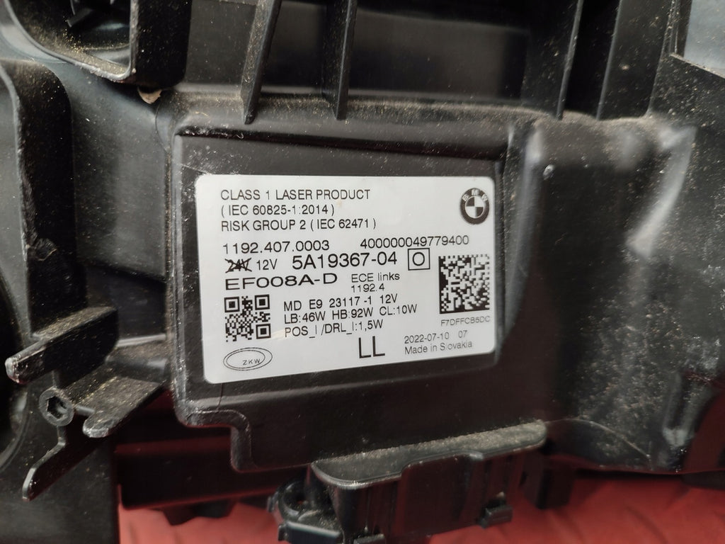 Frontscheinwerfer BMW G22 G80 G23 5A19367 LED Links Scheinwerfer Headlight SCH1974161288cx