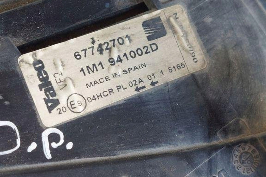 Frontscheinwerfer Seat Leon 1M1941002D Rechts Scheinwerfer Headlight