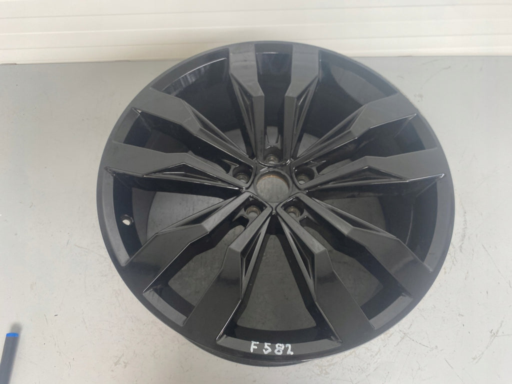 1x Alufelge 20 Zoll 8.5" 5x112 38ET Glanz Schwarz 5NA601025G Mg Tiguan Rim Wheel FEL7454355256fb