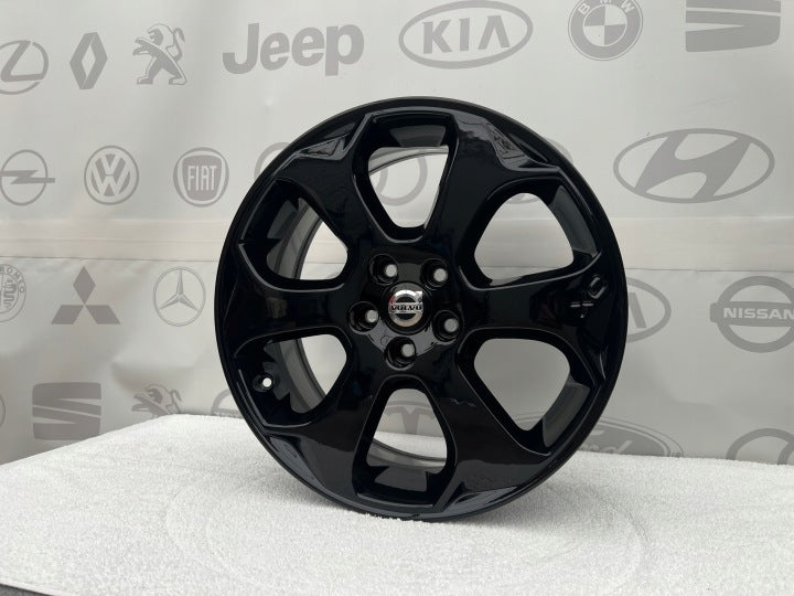 4x Alufelge 18 Zoll 7.5" 5x108 Glanz Schwarz 31200371 Volvo Xc60 I Rim Wheel FEL6275547862zb