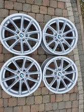 Laden Sie das Bild in den Galerie-Viewer, 4x Alufelge 17 Zoll 7.5" 5x112 27ET Glanz Silber 6868217 BMW X1 F48 Rim Wheel FEL7716323134rg