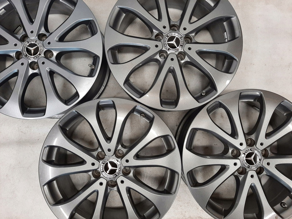 4x Alufelge 18 Zoll 8.0" 5x112 38ET A2534011500 Mercedes-Benz Glc C253 Rim Wheel