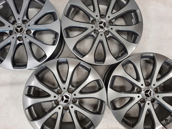 4x Alufelge 18 Zoll 8.0" 5x112 38ET A2534011500 Mercedes-Benz Glc C253 X253 FEL3056971252iq
