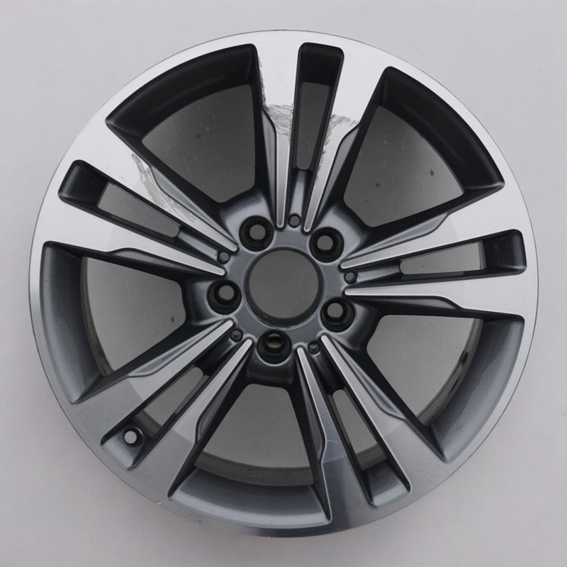 1x Alufelge 17 Zoll 7.5" 5x112 45ET Glanz A2074012102 Mercedes-Benz Rim Wheel