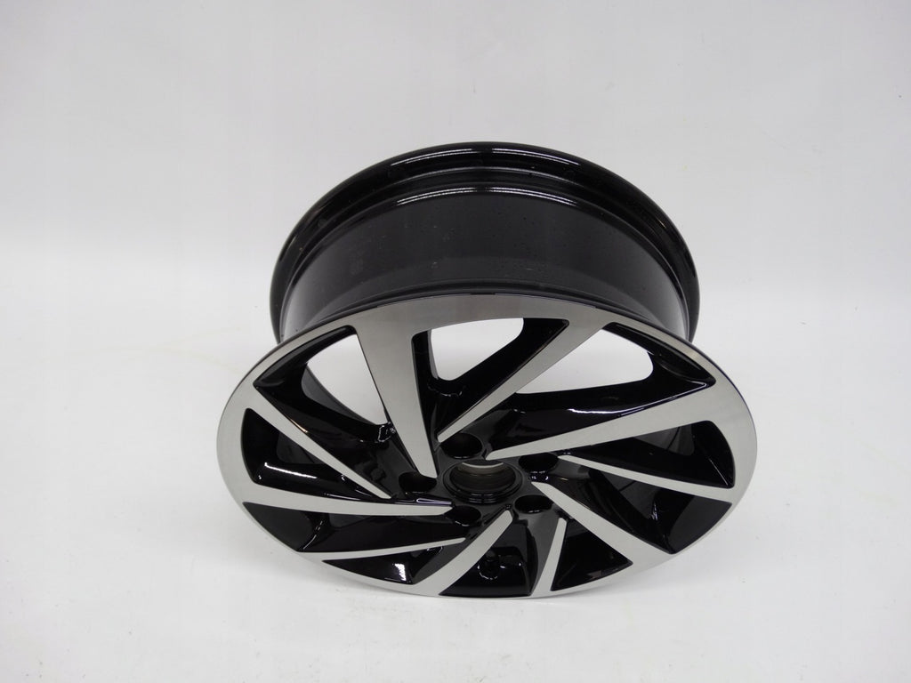 1x Alufelge 16 Zoll 6.5" 5x112 46ET Glanz Schwarz 5G0601025DM VW Golf Vii FEL2882732855rk