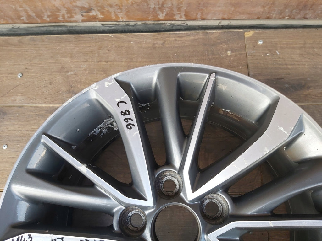 1x Alufelge 17 Zoll 7.0" 5x114.3 45ET HL3104-11GY02 Toyota Avensis Rim Wheel