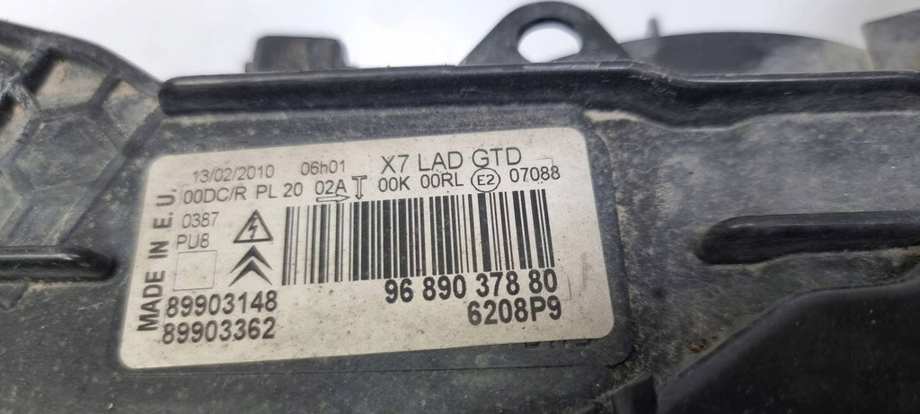 Frontscheinwerfer Citroën C5 9689037880 Links Scheinwerfer Headlight