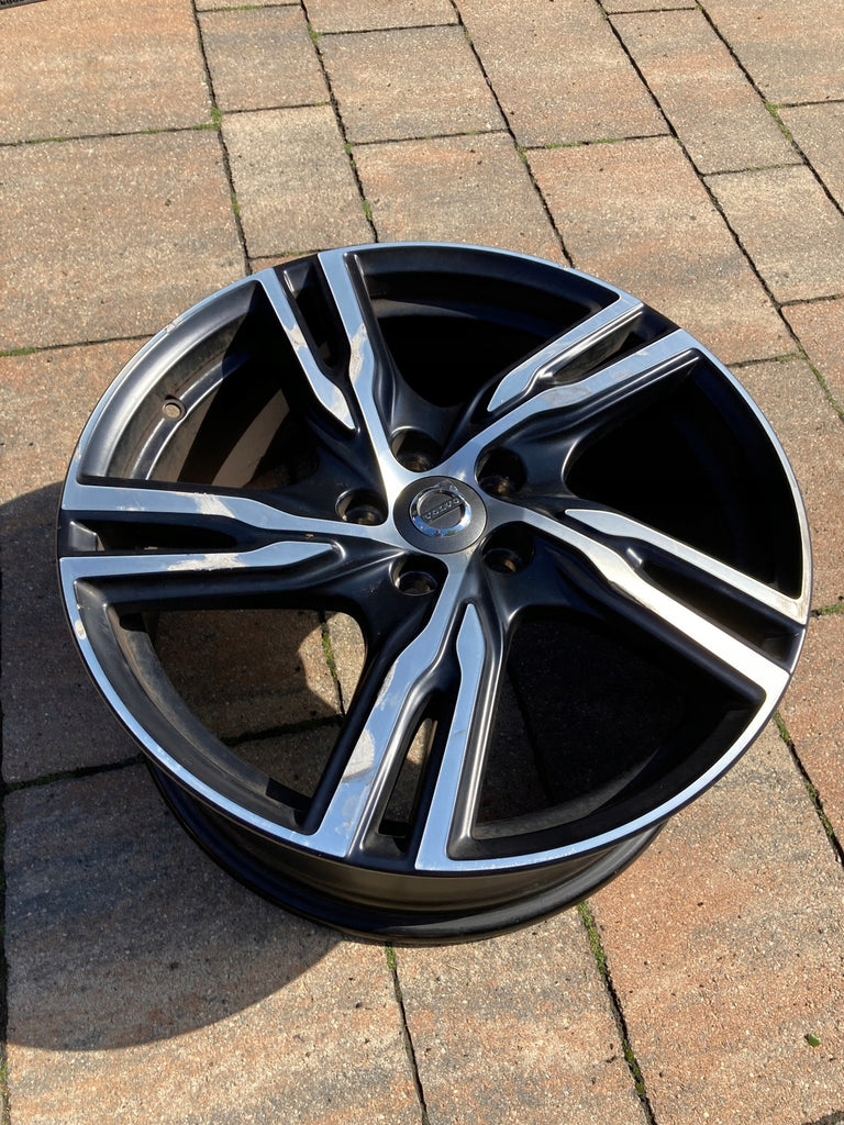 1x Alufelge 18 Zoll 7.5" 5x108 52,5ET Matt Schwarz 31423873 Volvo Xc60 Rim Wheel