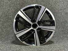 Load image into Gallery viewer, 1x Alufelge 17 Zoll 6.5" 5x112 49ET Glanz Schwarz 2K7601025C VW Caddy V FEL6620592188id