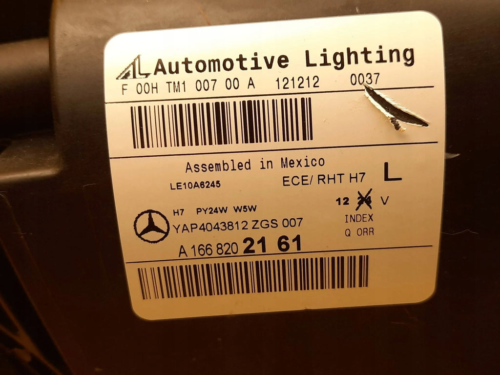 Frontscheinwerfer Mercedes-Benz W166 A1668202161 Links Scheinwerfer Headlight