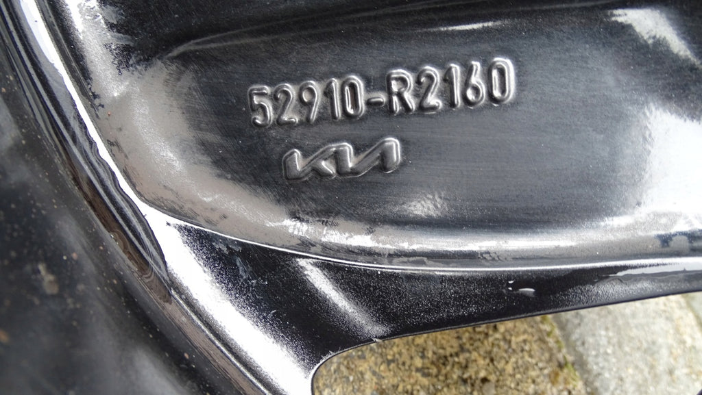 1x Alufelge 17 Zoll 7.0" 5x114.3 43 5ET Glanz Schwarz 52910-R2160 Kia Sportage V FEL5950826168mq