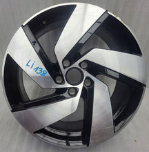 Load image into Gallery viewer, 1x Alufelge 18 Zoll 7.5" 5x112 51ET Glanz Schwarz 5H0601025H VW Golf Rim Wheel FEL4752145008is
