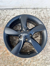 Load image into Gallery viewer, 1x Alufelge 17 Zoll 6.0&quot; 5x112 48ET Matt Schwarz 8V0071497B-LT7 Audi Rim Wheel