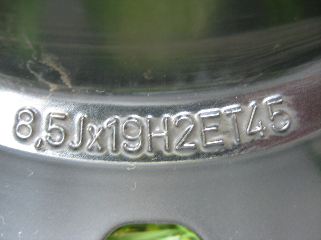 1x Alufelge 19 Zoll 8.5" 5x112 45ET Glanz Schwarz 4G0601025BR Audi C7 Rim Wheel FEL4801341052xu