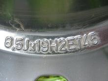 Load image into Gallery viewer, 1x Alufelge 19 Zoll 8.5" 5x112 45ET Glanz Schwarz 4G0601025BR Audi C7 Rim Wheel FEL4801341052xu