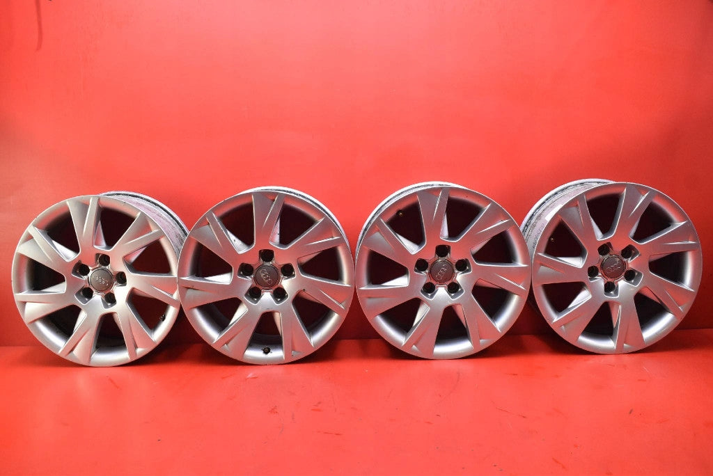 4x Alufelge 17 Zoll 7.5" 5x112 28ET Silber 8T0601025C Audi A5 Rim Wheel FEL2452605565kk