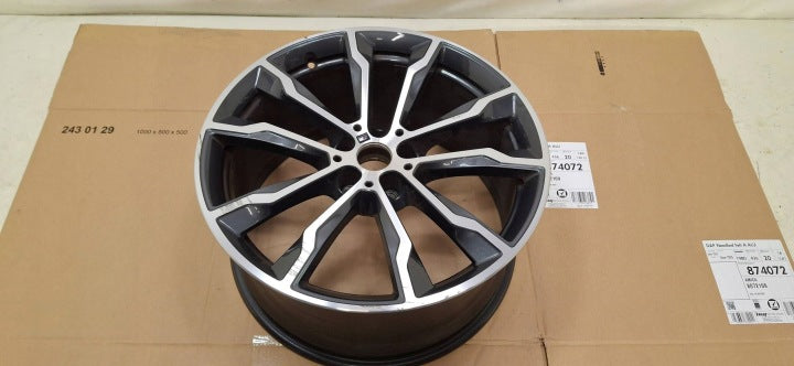 1x Alufelge 20 Zoll 8010269 BMW X3 G01 G02 Rim Wheel FEL8701923917ws