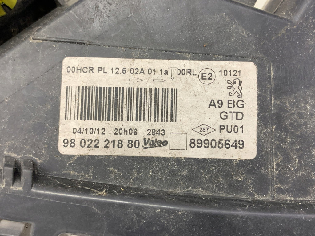 Frontscheinwerfer Peugeot 208 I 9802221880 Links Scheinwerfer Headlight SCH1007012910rl