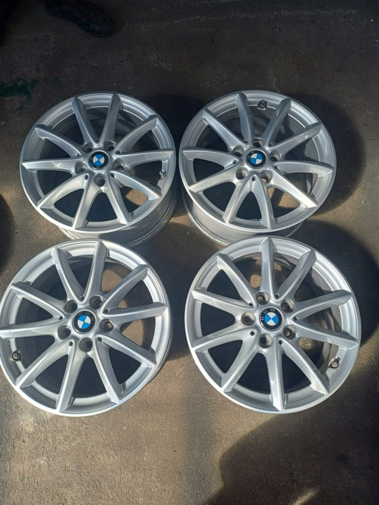 4x Alufelge 16 Zoll 7.0" 5x112 52ET 6855080 BMW 2 F45 F46 Rim Wheel FEL9824390465jk