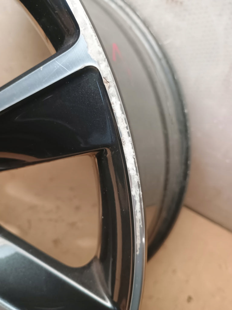 1x Alufelge 17 Zoll 7.0" 5x112 45ET Glanz Schwarz 5L0601025F Skoda Yeti FEL6335794539jt