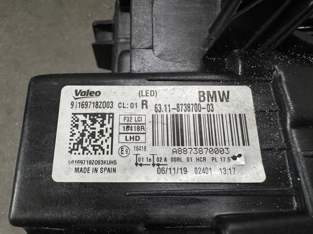 Frontscheinwerfer BMW F36 F32 F33 8738700-03 LED Ein Satz Scheinwerfer Headlight SCH5287506455wo