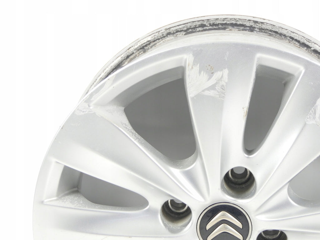 1x Alufelge 15 Zoll 6.0" 4x108 9685691980 Citroën C3 II Hatchback Rim Wheel FEL7708989771bm