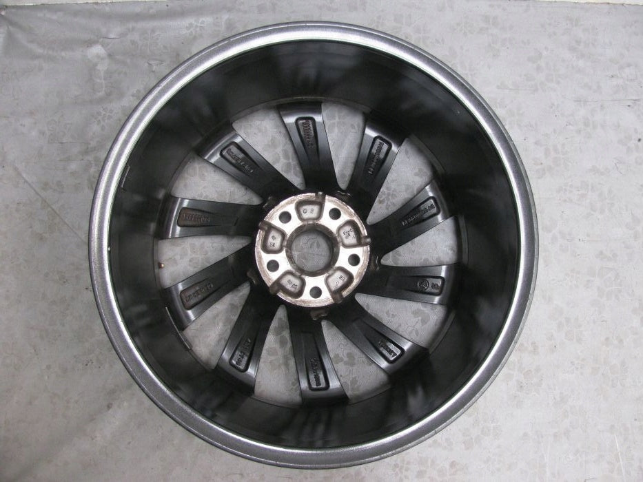 1x Alufelge 18 Zoll 7.5" 5x112 48ET Glanz Graphit 5E3601025AG Skoda Octavia