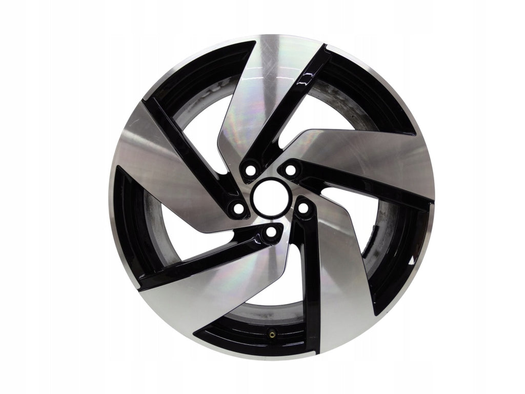 1x Alufelge 18 Zoll 7.5" 5x112 51ET Glanz Schwarz 5H0601025H VW Golf Viii FEL3966208790ov