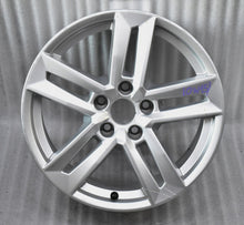 Load image into Gallery viewer, 1x Alufelge 17 Zoll 7.0&quot; 5x112 42ET Glanz Silber 8W0601025P Audi A4 B9 Rim Wheel