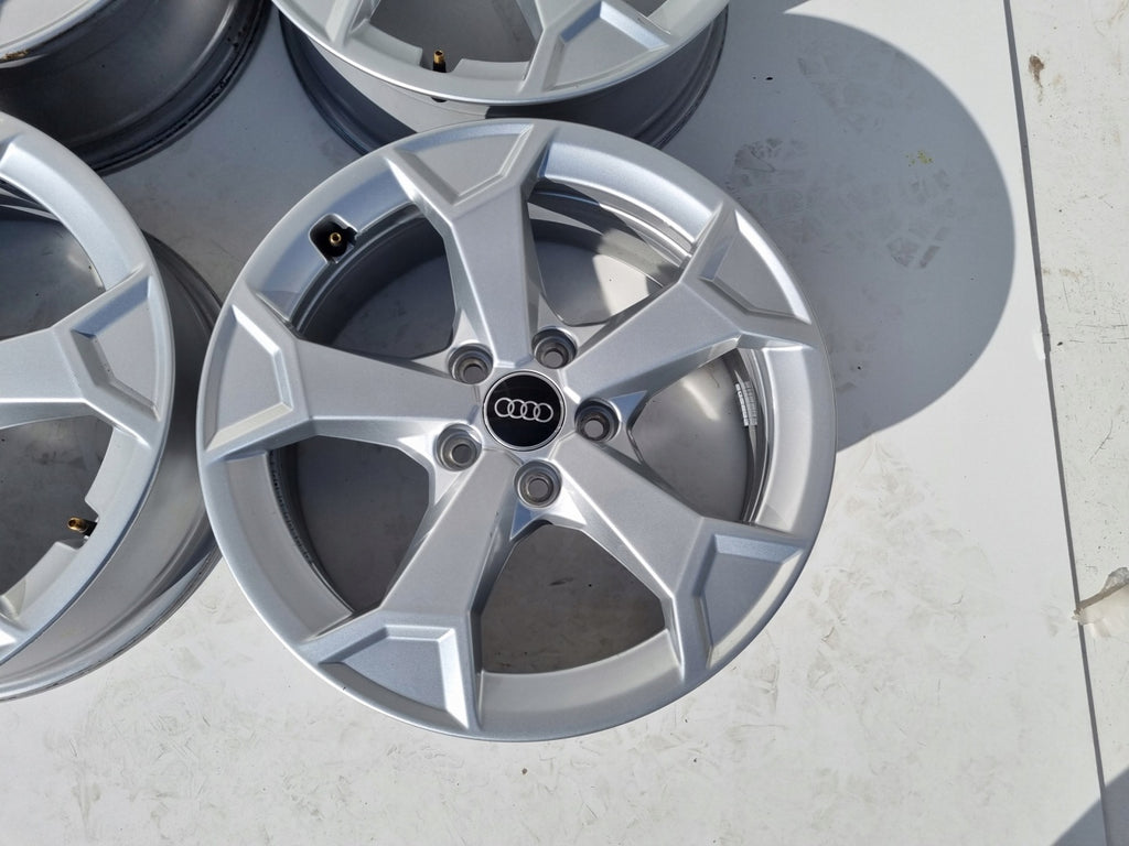 4x Alufelge 17 Zoll 6.5" 5x112 38ET Glanz Silber 83A0714978Z8 Audi B7 Rim Wheel FEL6849646512nw