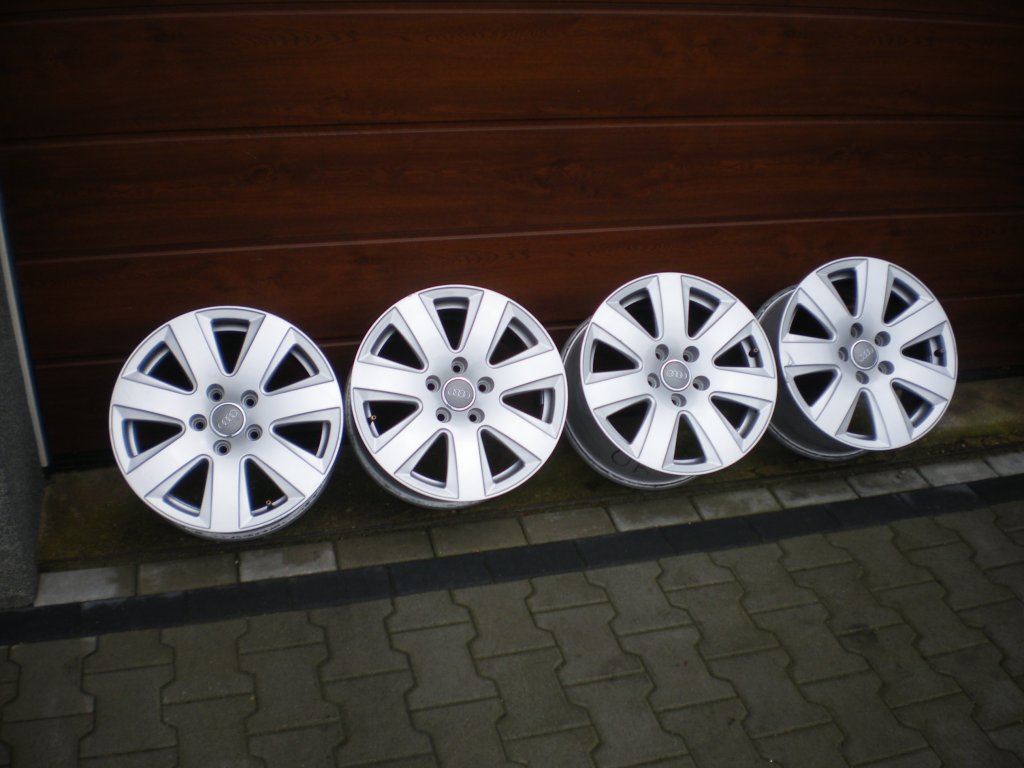 1x Alufelge 16 Zoll 7.5" 5x112 45ET Audi A6 Rim Wheel