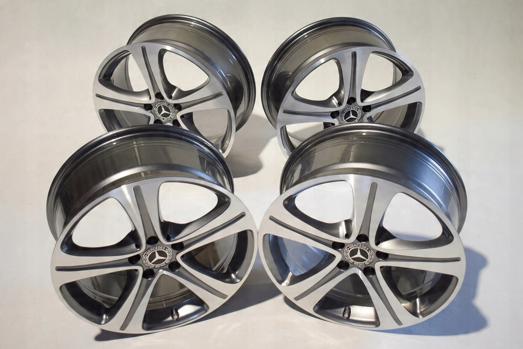 4x Alufelge 18 Zoll 8.0" 5x112 43ET A2134011400 Mercedes-Benz W213 C238
