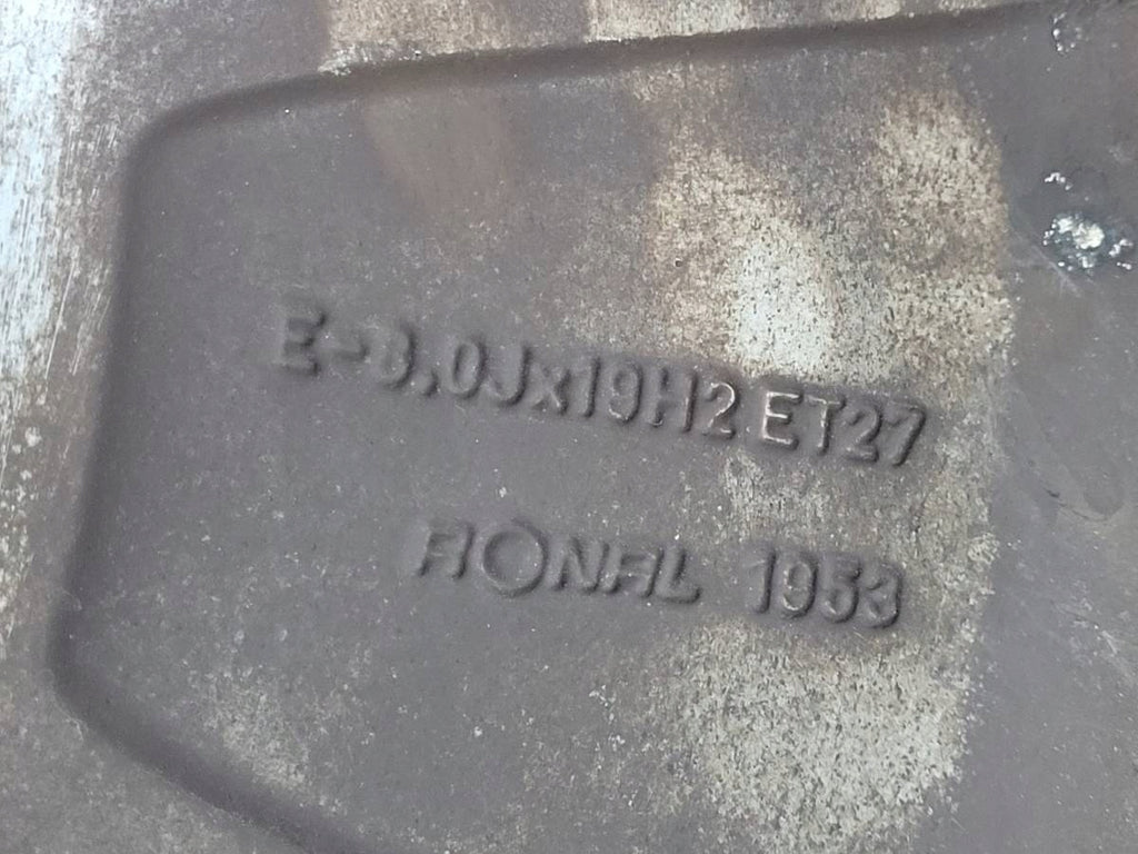 1x Alufelge 19 Zoll 8.0" 5x112 27ET Glanz Silber 8R0601025P Audi Q5 8rb FEL9519111910sx