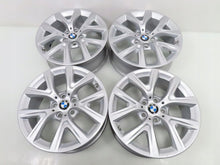 Laden Sie das Bild in den Galerie-Viewer, 4x Alufelge 17 Zoll 6.5" 5x112 39ET Glanz Silber 6856076 BMW F39 X1 F48 FEL1422649351td