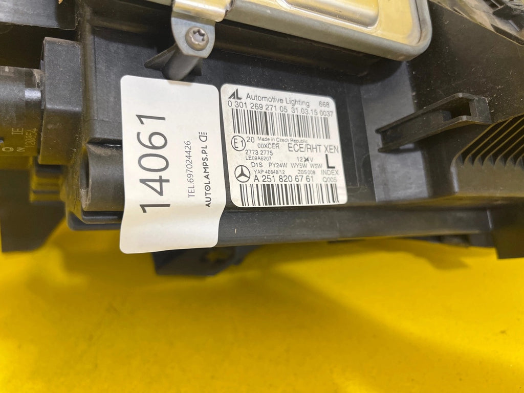 Frontscheinwerfer Mercedes-Benz A2518206761 Xenon Links Scheinwerfer Headlight SCH3406180020fw