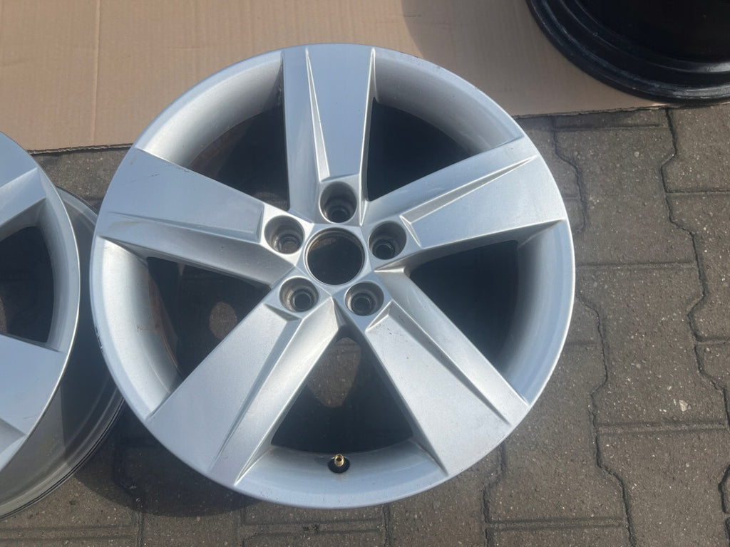 1x Alufelge 16 Zoll 7.0" 5x100 6V0601025 Skoda Fabia Rim Wheel FEL3551393984be